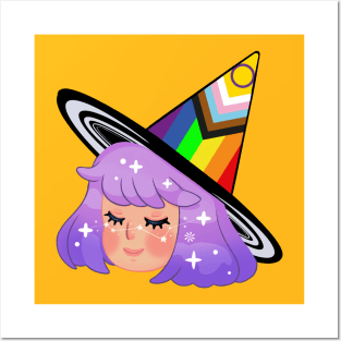 Inclusive Pride Witch Posters and Art